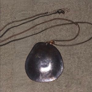 Extra long and xl rose gold statement necklace